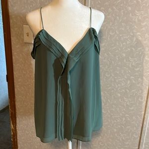 Naked Zebra spaghetti strap tank top